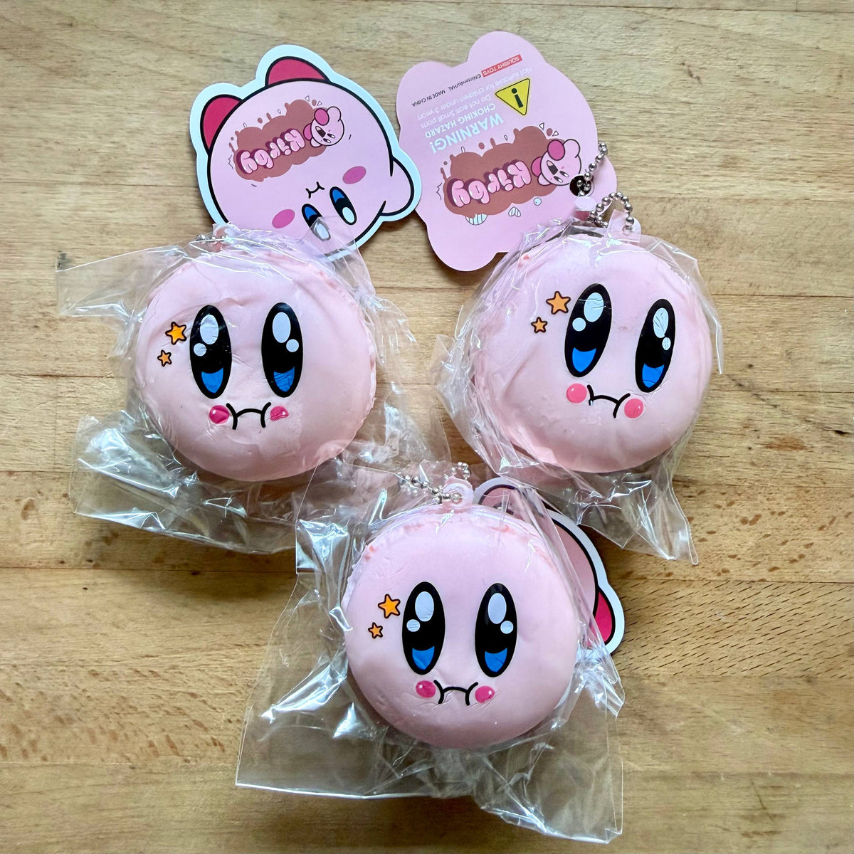 Kirby Macaron Squishy