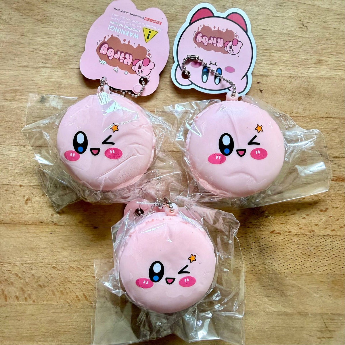 Kirby Macaron Squishy