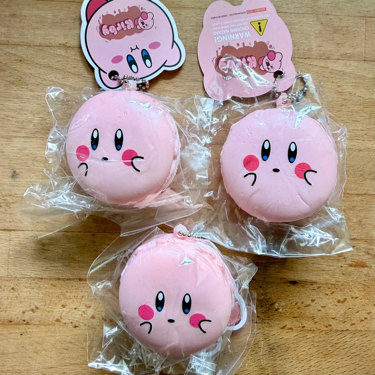 Kirby Macaron Squishy