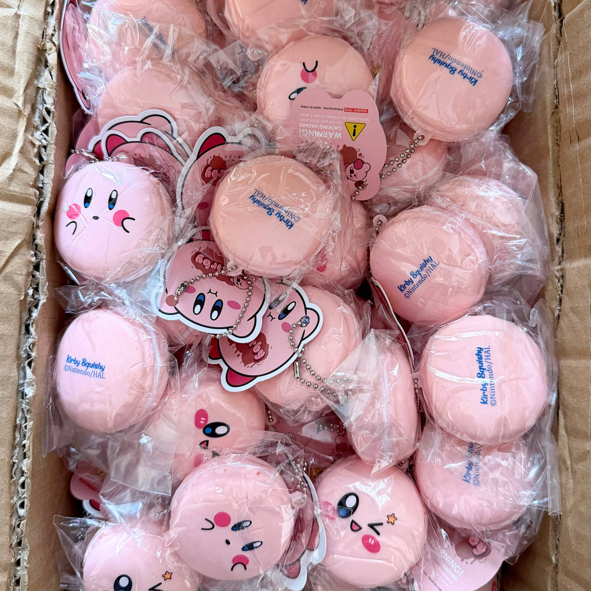 Kirby Macaron Squishy