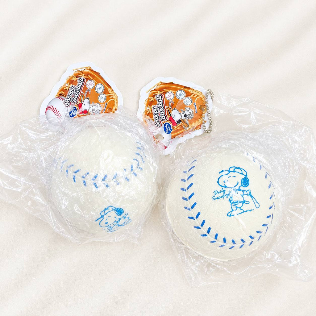 Snoopy Baseball Squishy