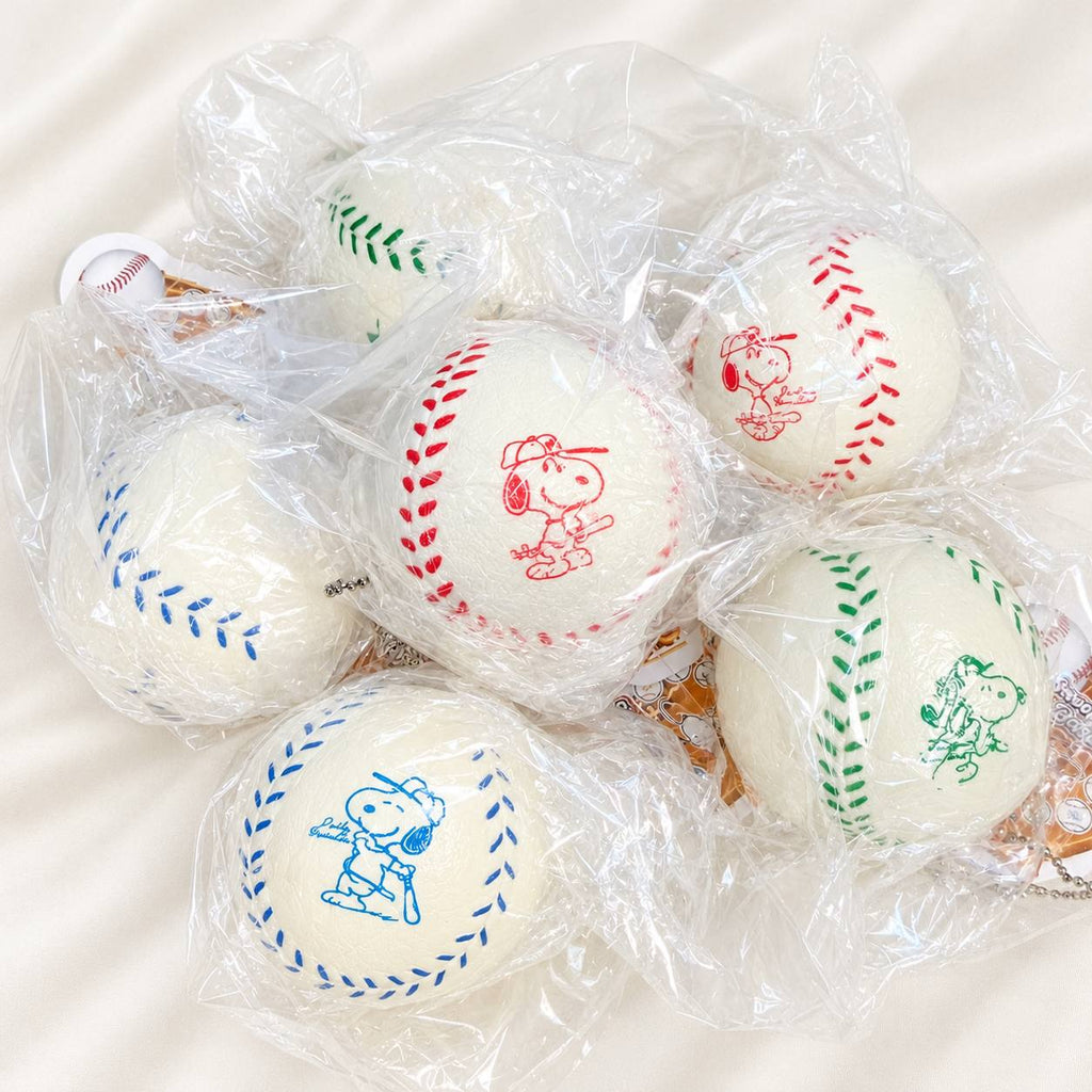 Snoopy Baseball Squishy