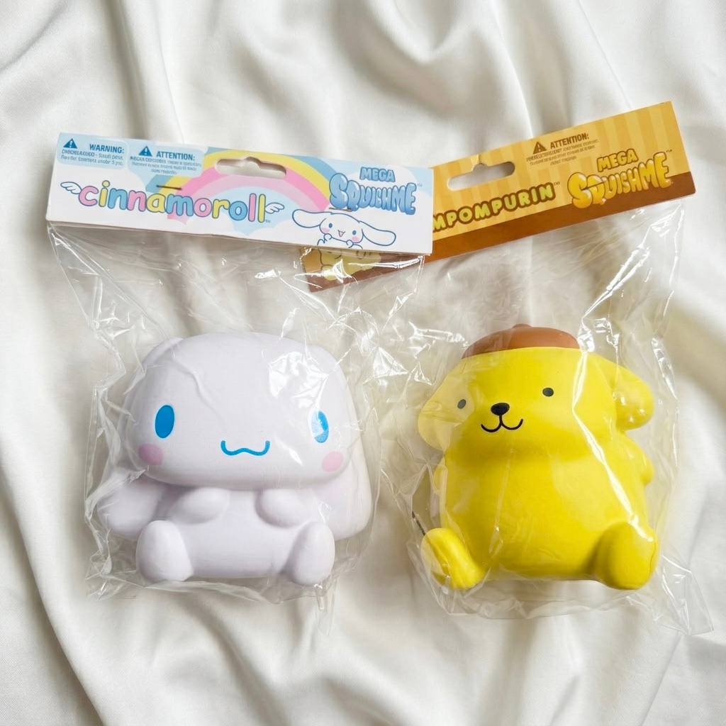 Sanrio Jumbo Cinnamoroll/Pompompurin Squishy