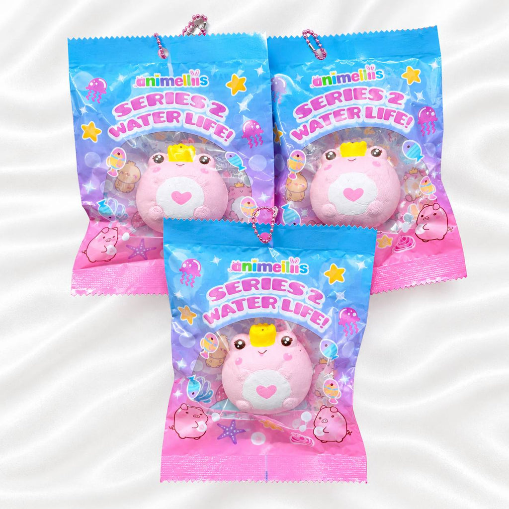 Marshmellii Pink Princess Frog Squishy