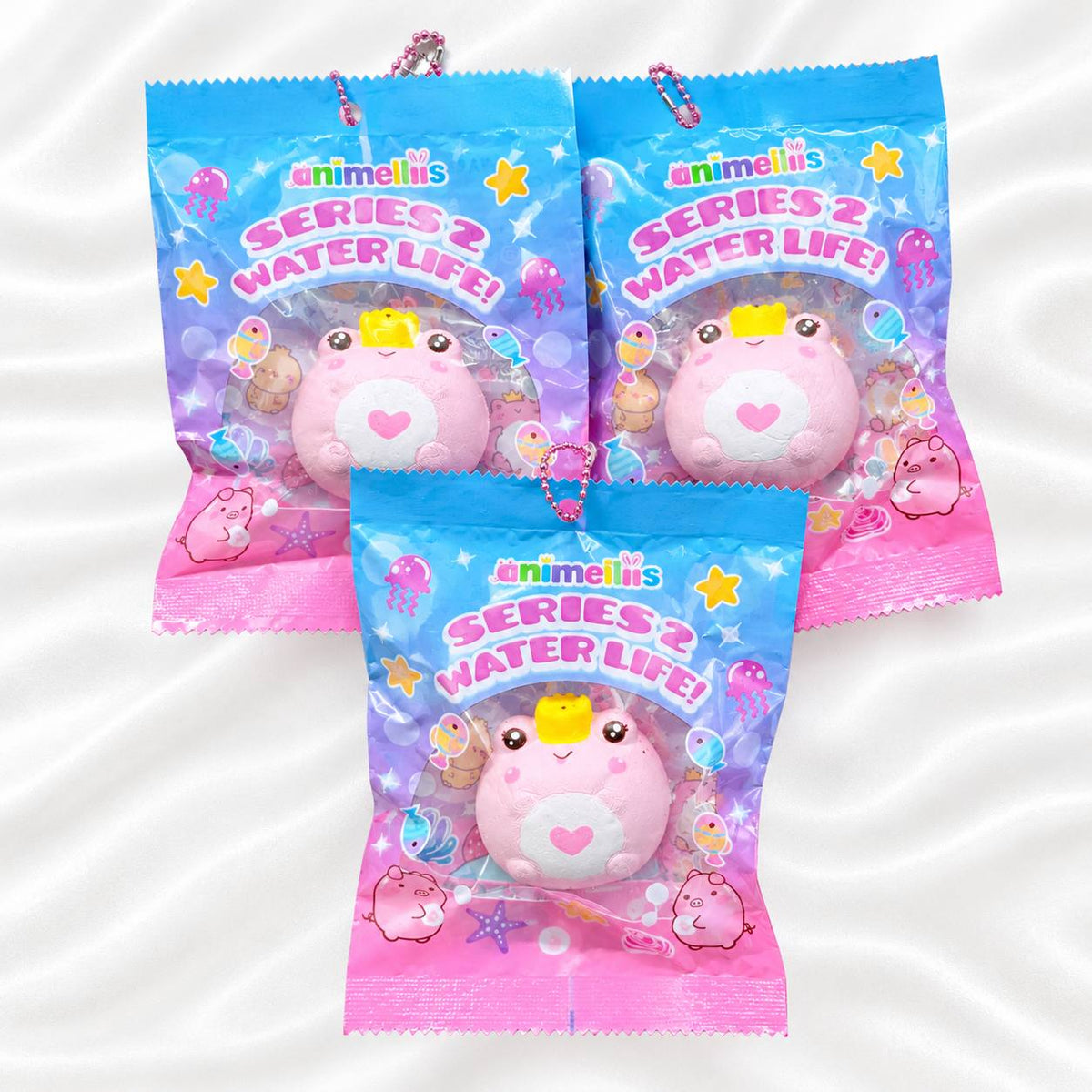 Marshmellii Pink Princess Frog Squishy