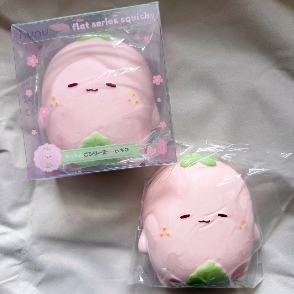 Nunu Strawberry Flat Series Squishy