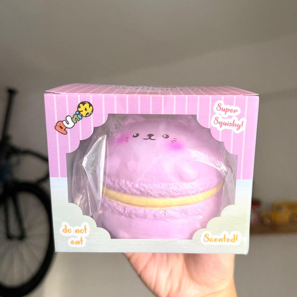 Puni Maru x Craaftyqueen Jumbo Cat Macaron Squishy